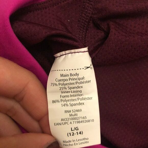 Avia Women’s Cropped Performance Top Size L - Picture 7 of 7